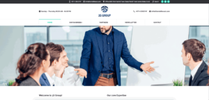 Website Designing of 3S Groupme