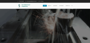 Website Designing of Sai Siddhershwari Industries